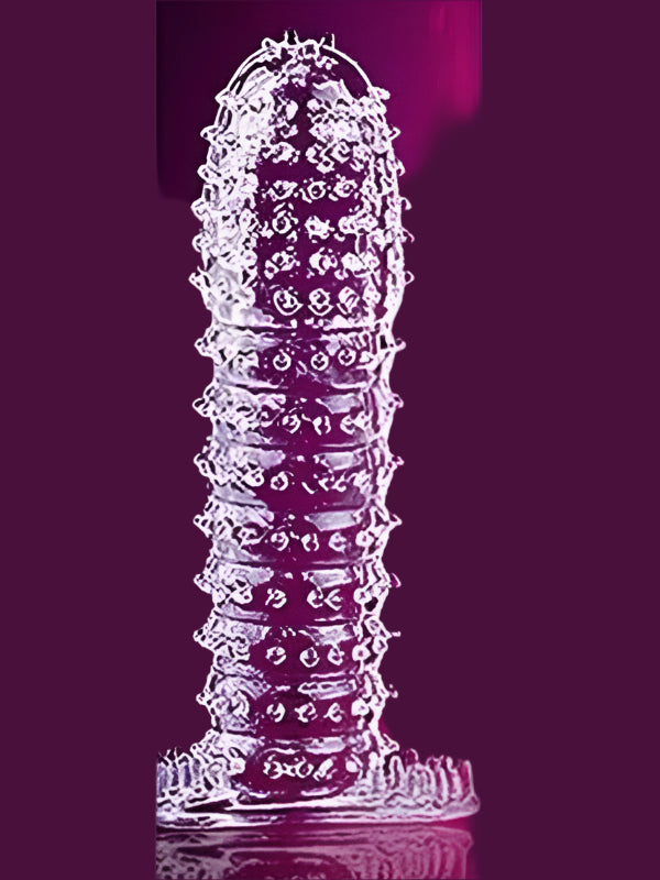 Soft Silicone Condoms - Spike Reusable Condoms - Washable Condoms