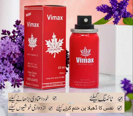 Vimax Spray- Long Time Delay Spray For Men - 45 ML