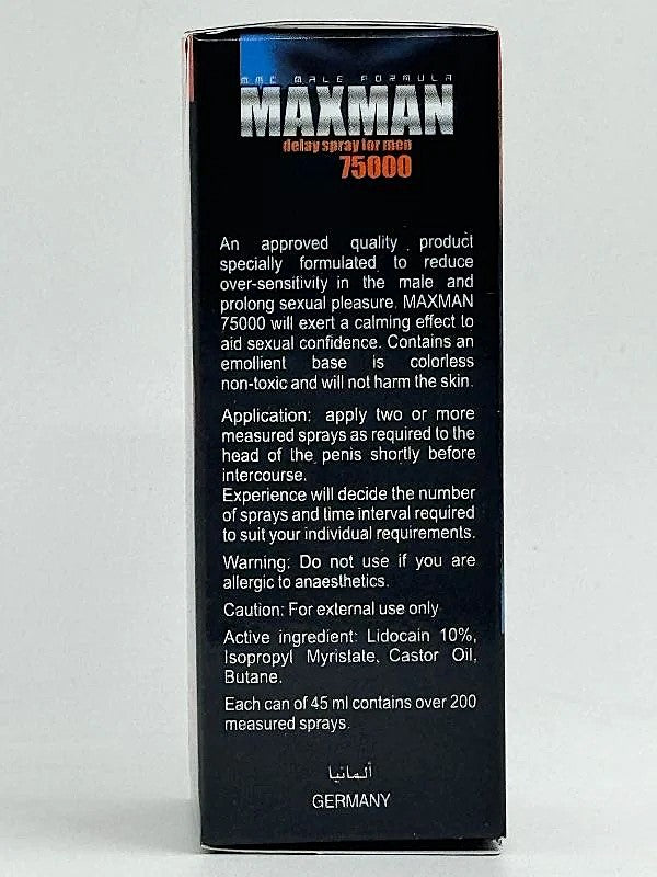 Maxman Delay Spray 75000 For Men 45 ML