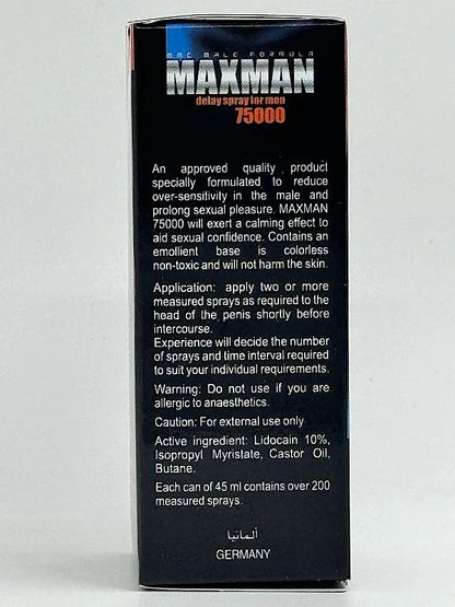 Maxman Delay Spray 75000 For Men 45 ML