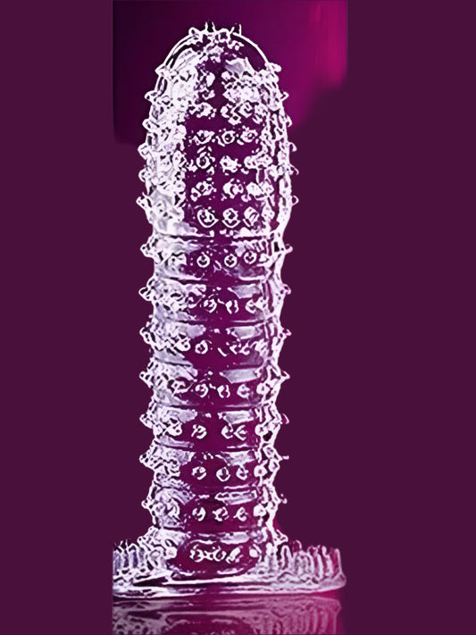 Soft Silicone Condoms - Spike Reusable Condoms - Washable Condoms