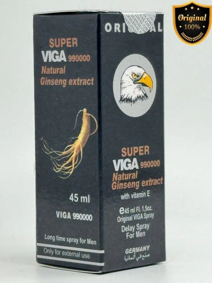 Super Viga 990000 Natural Ginseng Extract Long Time Spray For Men (45 ml)