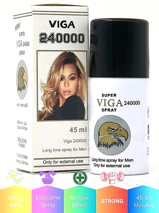 Viga 240000 Spray- Long Time Delay Spray For Men - 45 ML